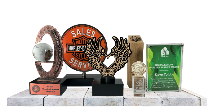 op maat gemaakte trofee